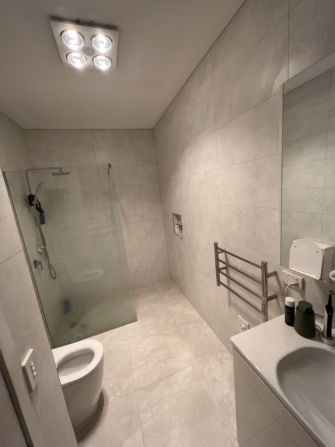 After Greensborough bathroom renovation by Renova Group