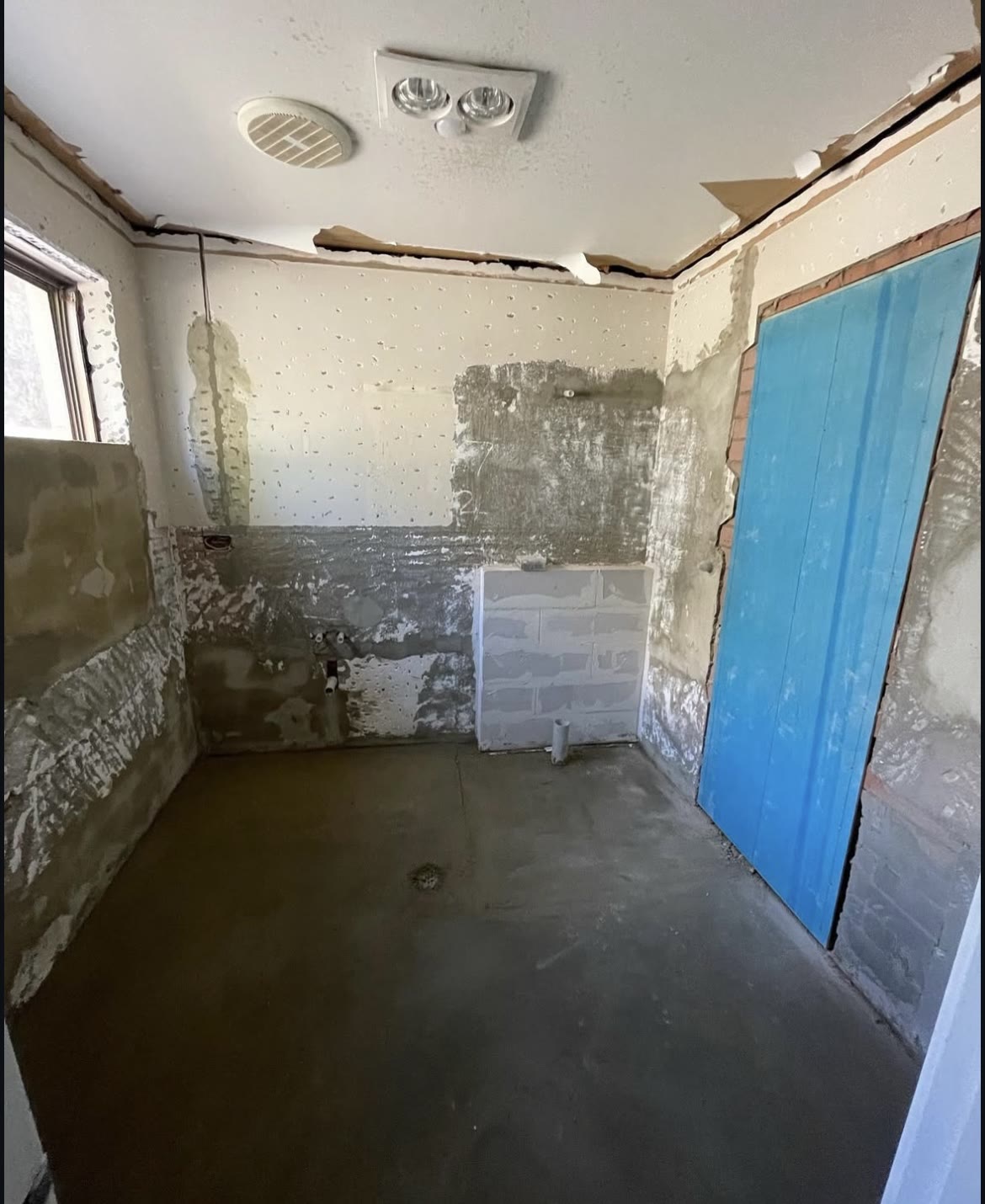 Before Bundoora bathroom renovation by Renova Group