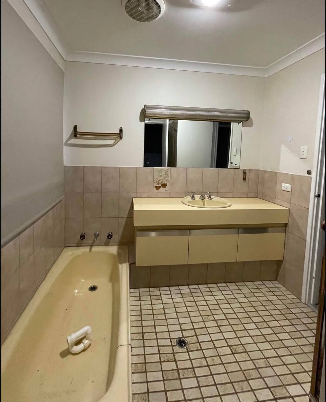 Before Bundoora bathroom renovation by Renova Group