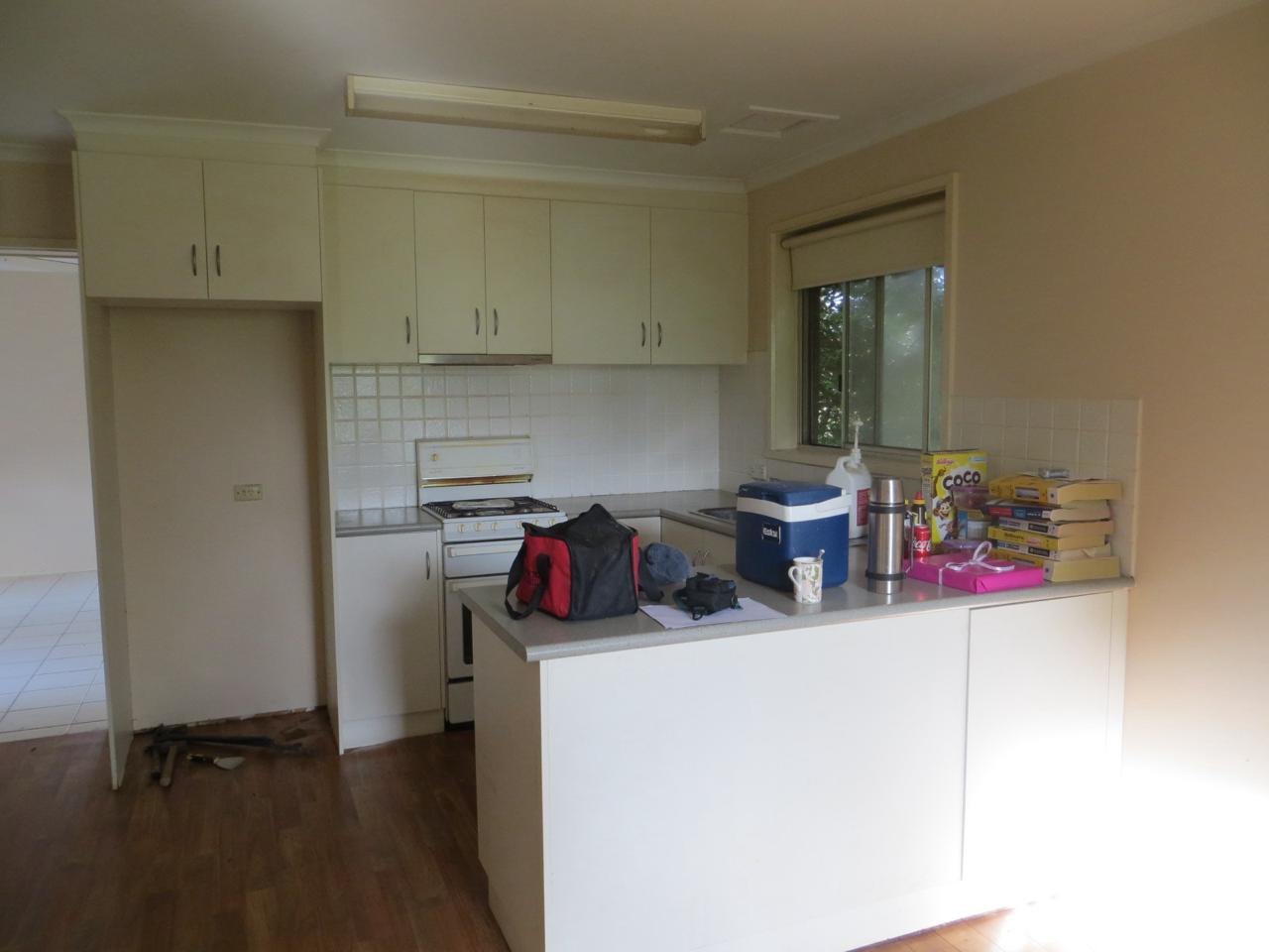 Before Northcote kitchen renovation by Renova Group