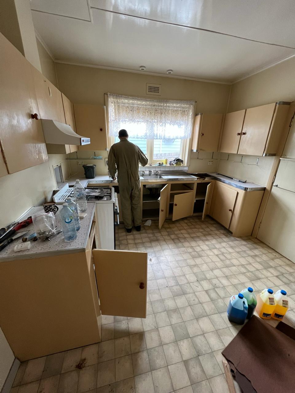 Before Essendon kitchen renovation by Renova Group