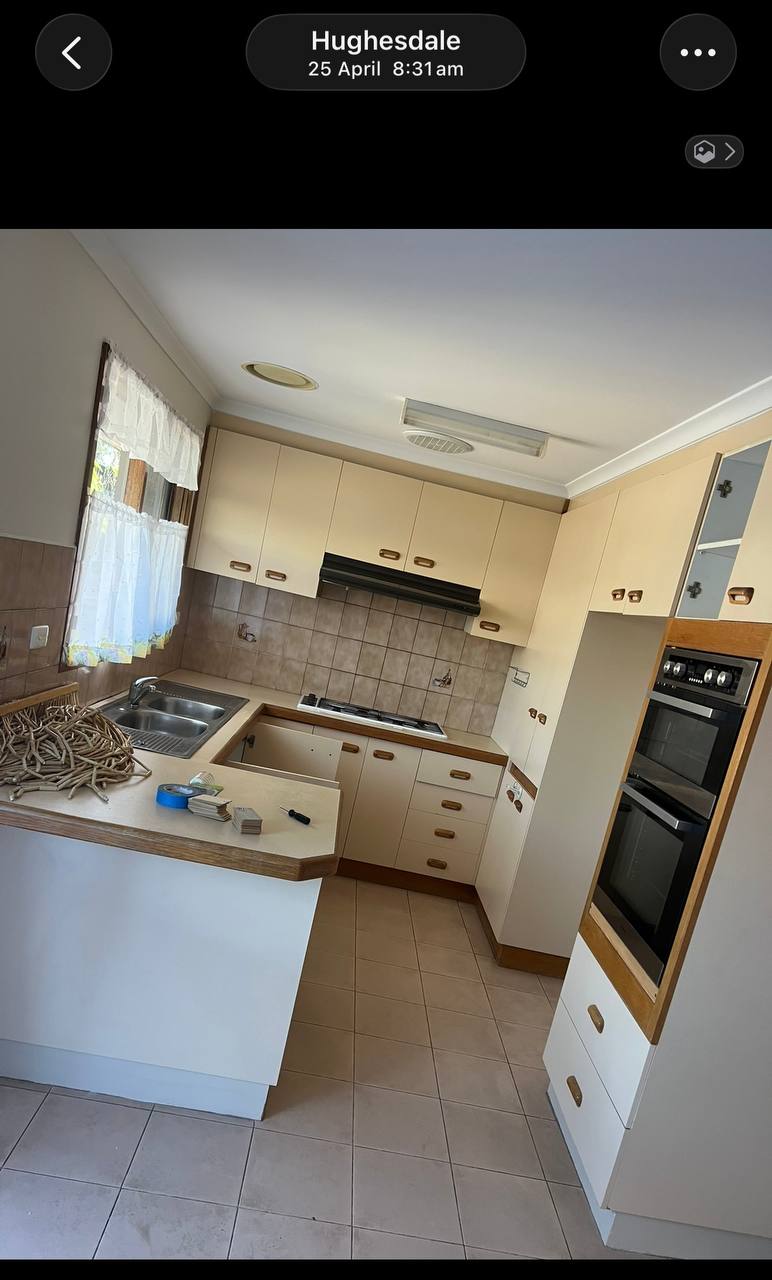 Before Chadstone kitchen renovation by Renova Group